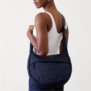 NWT Athleta All About Medium Crossbody Hobo Bag Purse